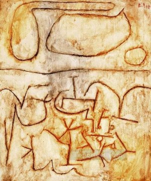 rico Lienzo - Terreno histórico Paul Klee